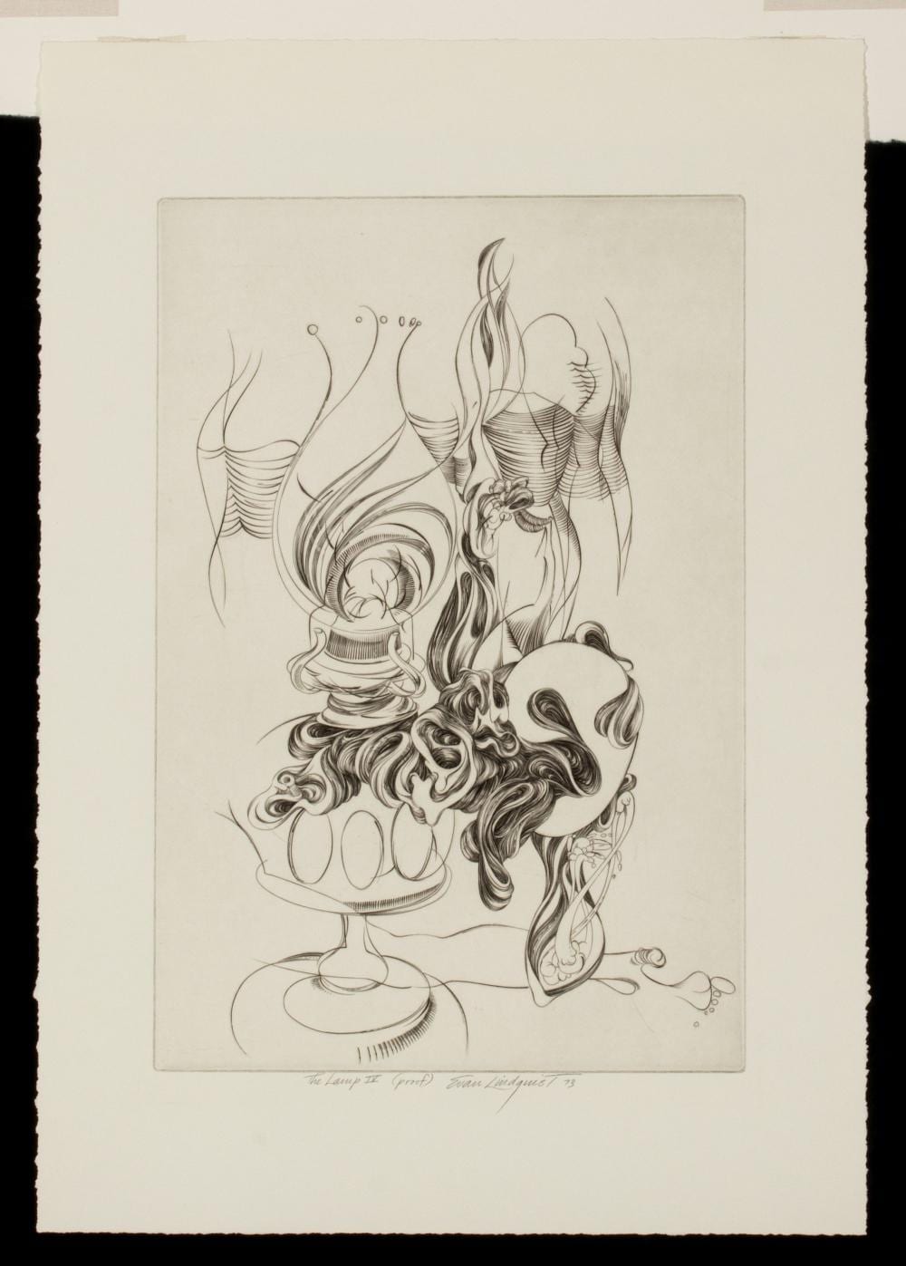 Evan Lindquist comparable auction result: evan lindquist 1936 2023 five pencil signed etchings