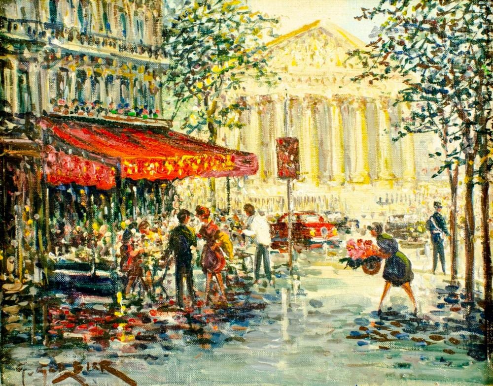 Georges Gerbier comparable auction result: georges gerbier france 1906 1983 oil painting