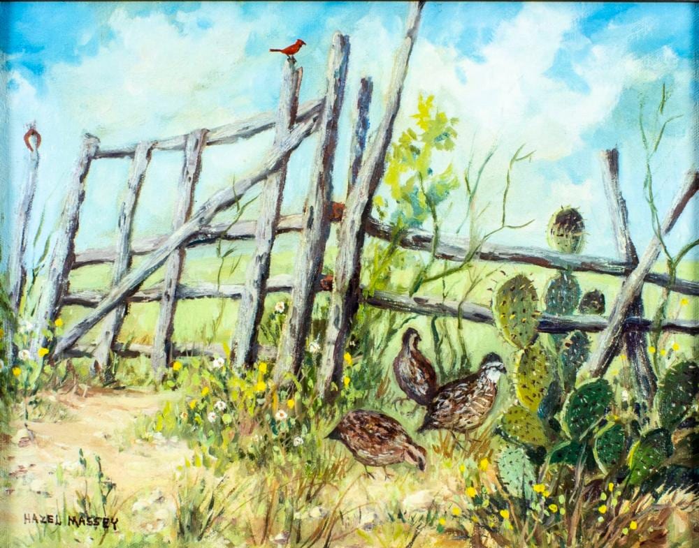 hazel massey tx 1907 1990 oil painting · Broward Auction Gallery LLC · 2024-11-17 Hazel Massey comparable auction result: hazel massey tx 1907 1990 oil painting