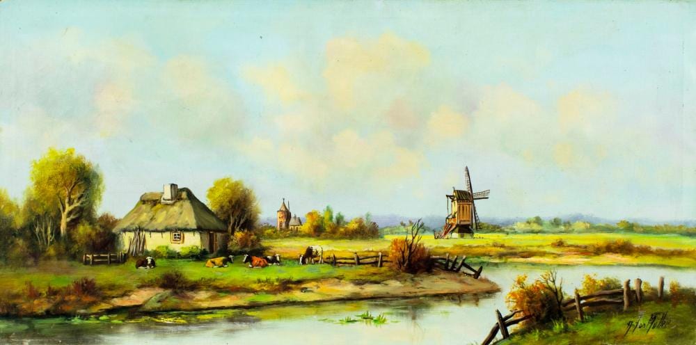 anton muller dutch 1874 1912 oil painting antique · Broward Auction Gallery LLC · 2024-11-17 Anton Muller comparable auction result: anton muller dutch 1874 1912 oil painting antique