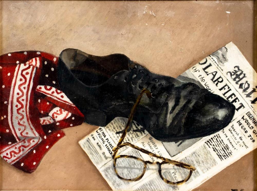 Jeremy Le Grice comparable auction result: jeremy le grice uk 1936 2012 oil painting