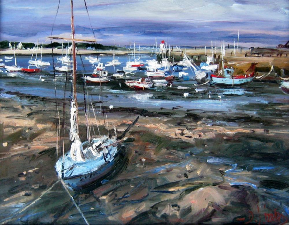 Daniel Izzard comparable auction result: daniel izzard canadian 1923 2007 low tide carmac france