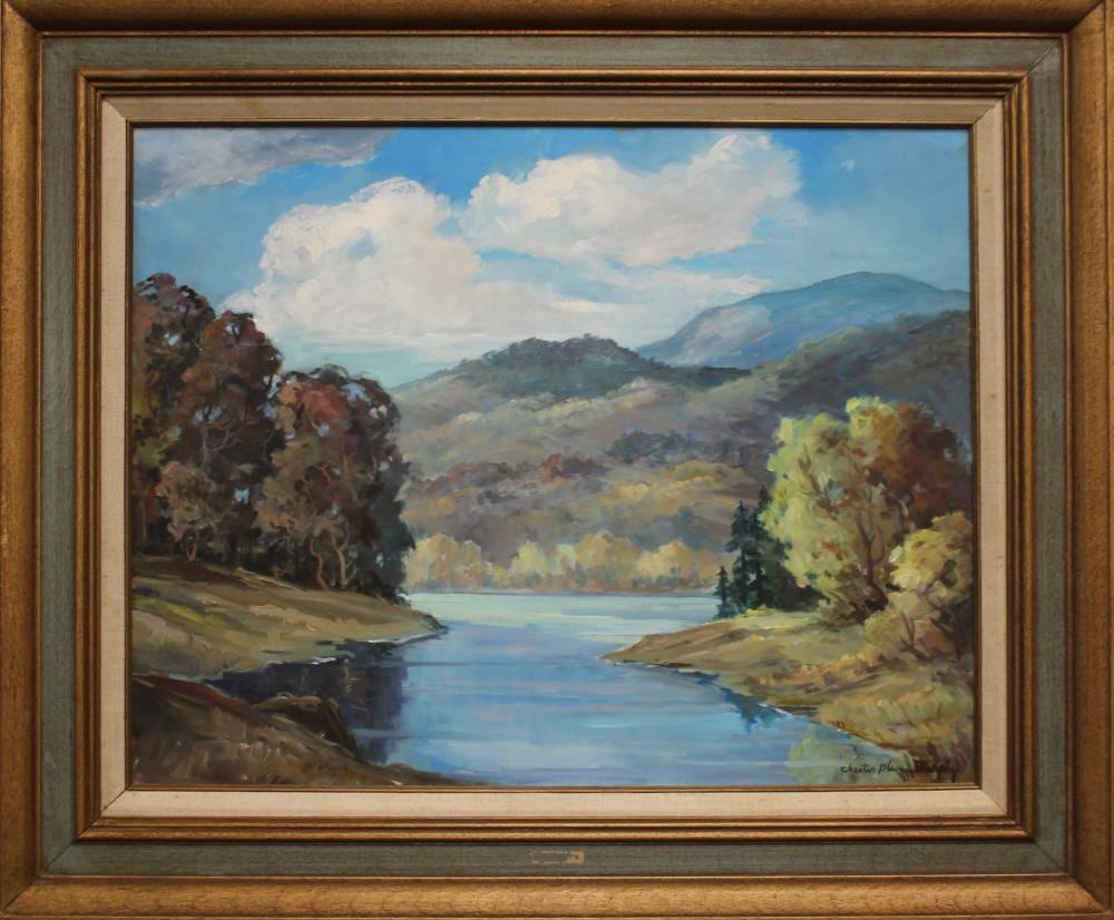 Chester Glenn Murphy comparable auction result: chester glenn murphy oil on canvas