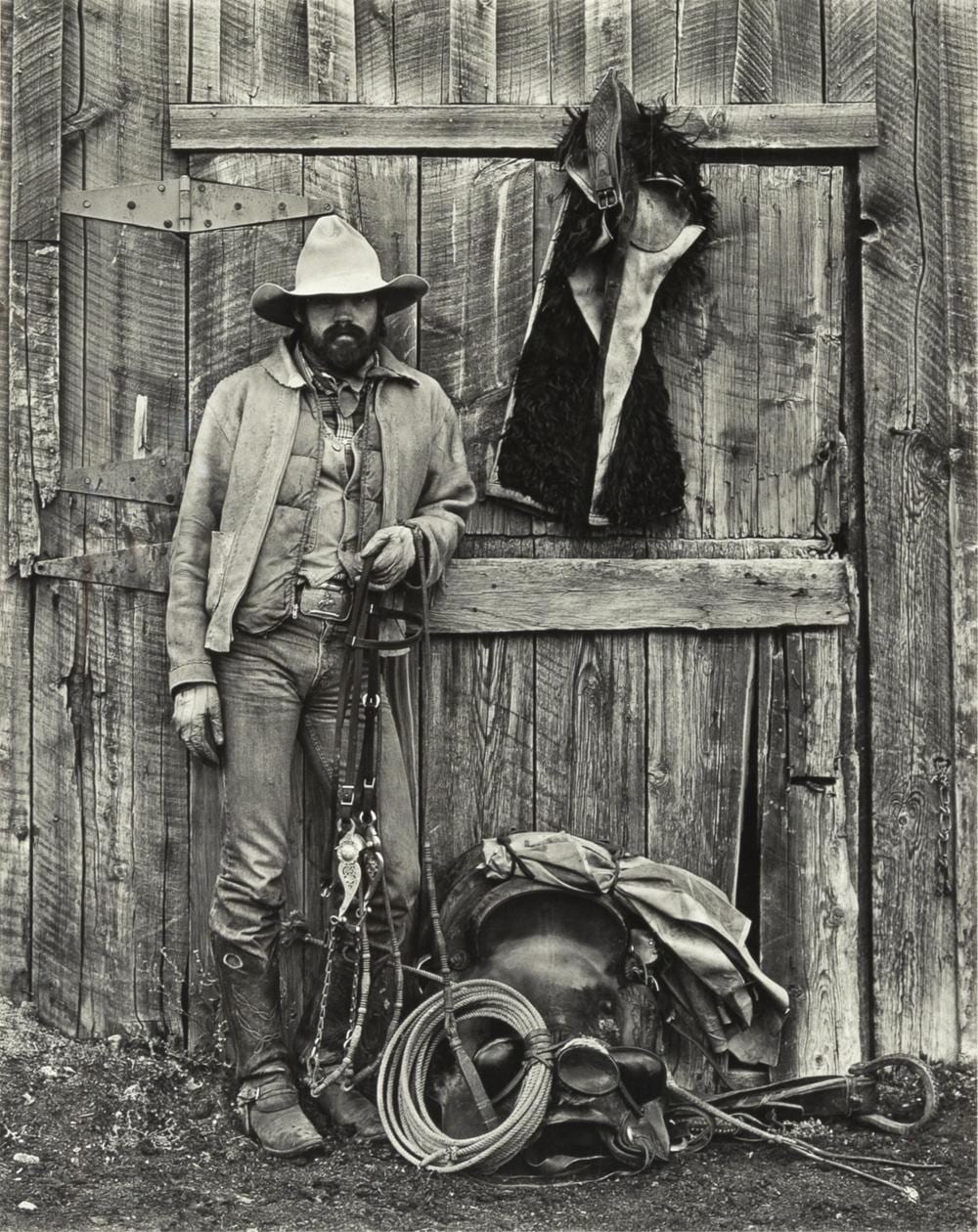 jay dusard lonnie jones cow boss gang ranch british columbia 1981 · Santa Fe Art Auction · 2024-09-18 Jay Dusard comparable auction result: jay dusard lonnie jones cow boss gang ranch british columbia 1981