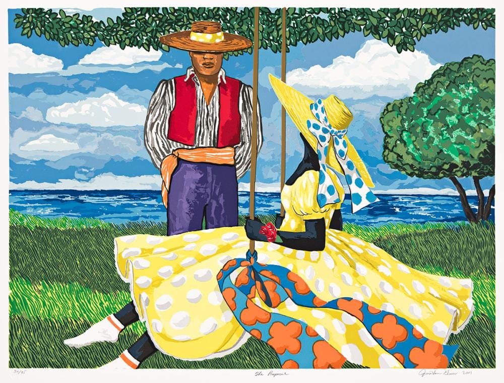 Jonathan Green comparable auction result: jonathan green 1955 the proposal