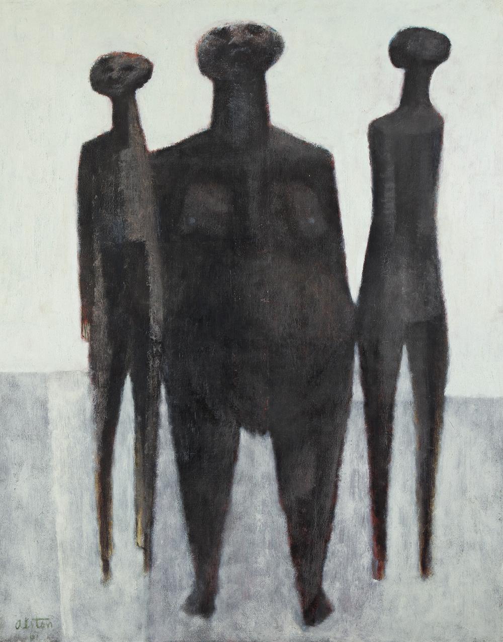 Charles Henry Alston comparable auction result: charles henry alston 1907 1977 earth mother woman and two sons