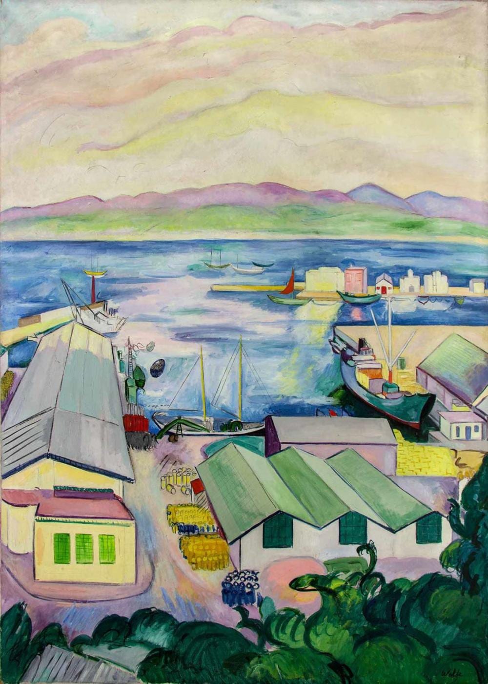 Edward Wolfe comparable auction result: edward wolfe 1897 1982 marina