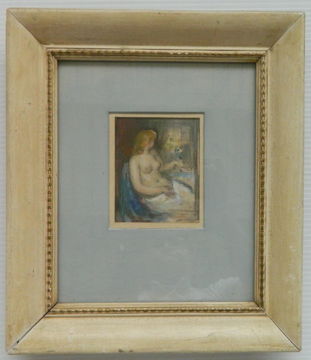 Stephen Csoka comparable auction result: stephen csoka american 1897 1989 watercolor