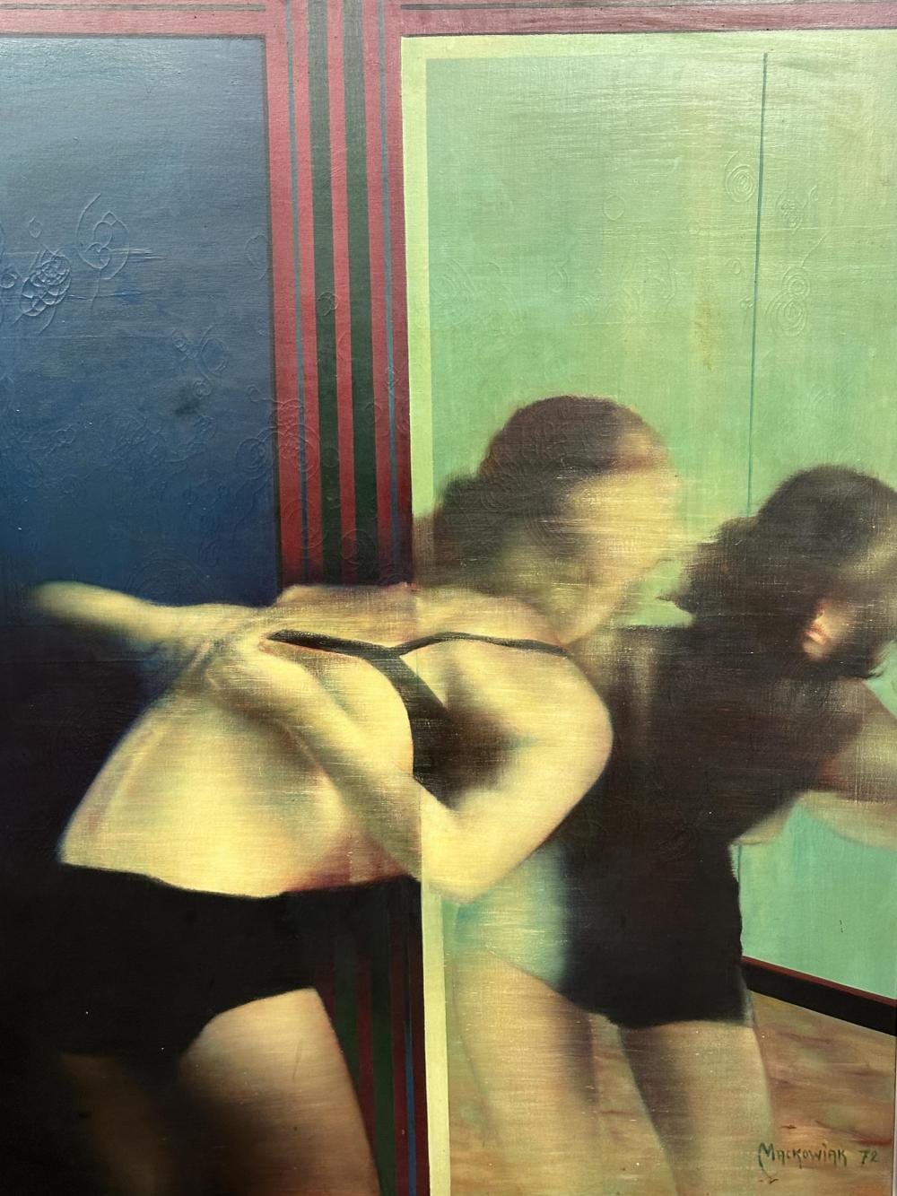 ? Mackowiak comparable auction result: erwin mackowiak 1926 2006 examen de minuit 1972 huile sur toile dimensions 130 x 163 cm