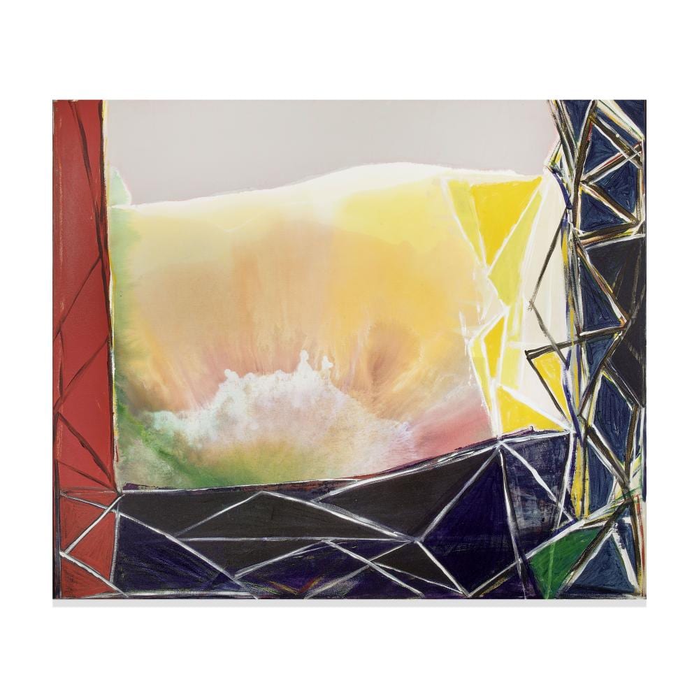 Ronnie Landfield comparable auction result: ronnie landfield b 1947 at sunrise 1986