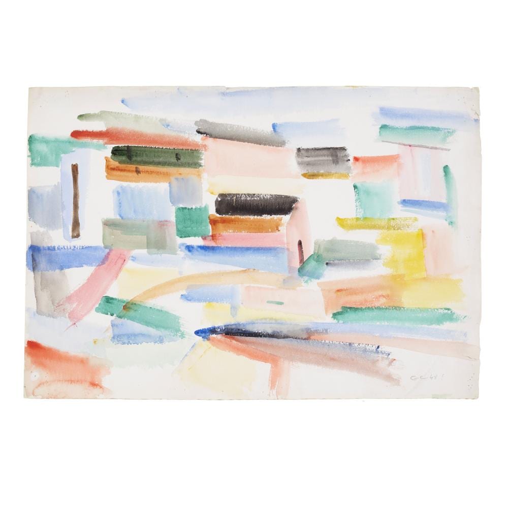 Giorgio Cavallon comparable auction result: giorgio cavallon 1904 1989 untitled 1948