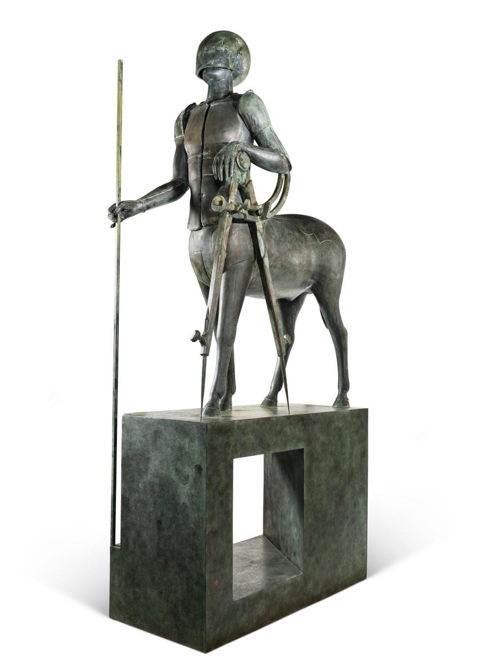 François-Xavier Lalanne (1927-2008). PETIT ÉCHASSIER TABLE LAMP, 1994. 11 ¾ comparable sale