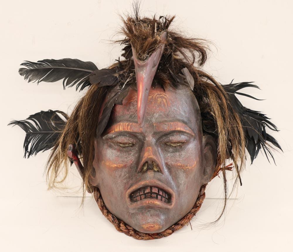 Beau Dick comparable auction result: beau dick shaman going to the other world mask