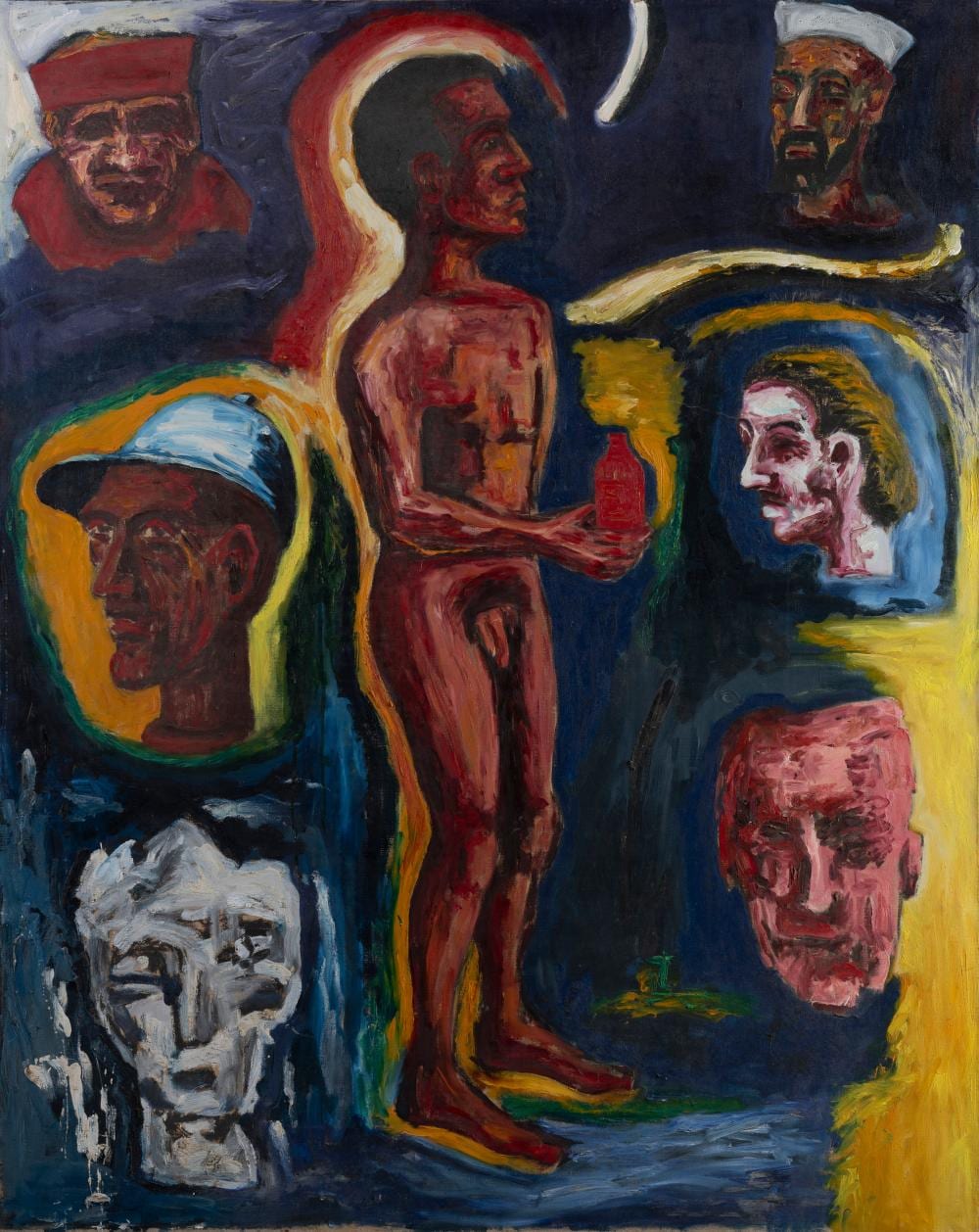 Peter Walsh comparable auction result: peter walsh 1958 2009 the drinker 1988
