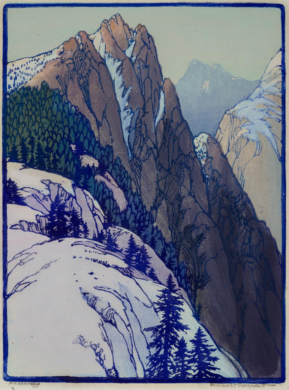 Frances H. Gearhart comparable auction result: frances h gearhart 1869 1958 austerity image 14 7 8 x 11 in 378 x 2