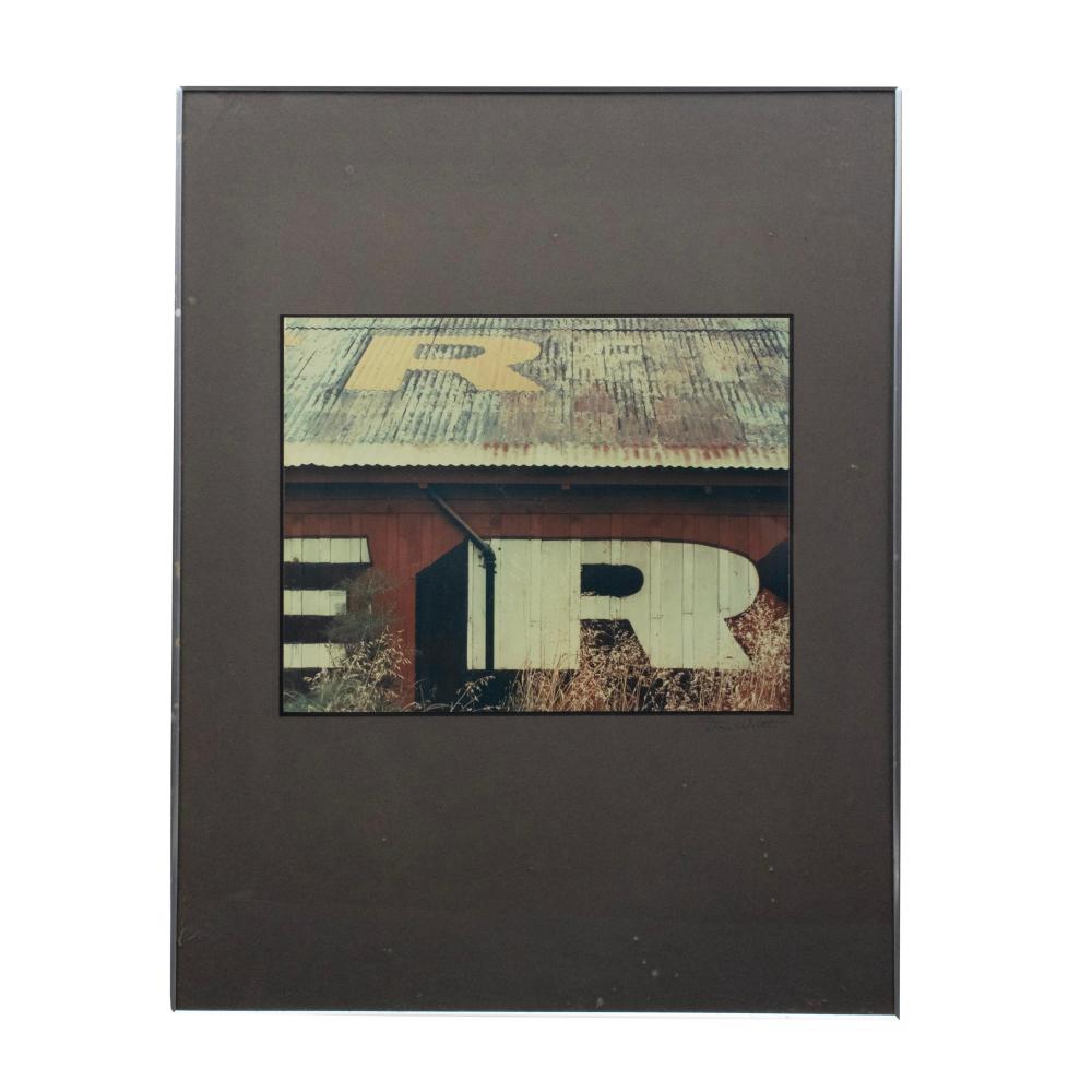 Don Worth comparable auction result: ansel adams don worth side of barn