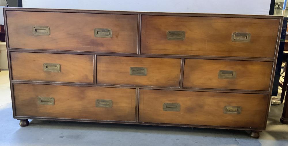 Auction comp thumbnail for BAKER FURNITURE Wooden Empire Style Dresser (The Benefit Shop Foundation Inc., Lot 149)