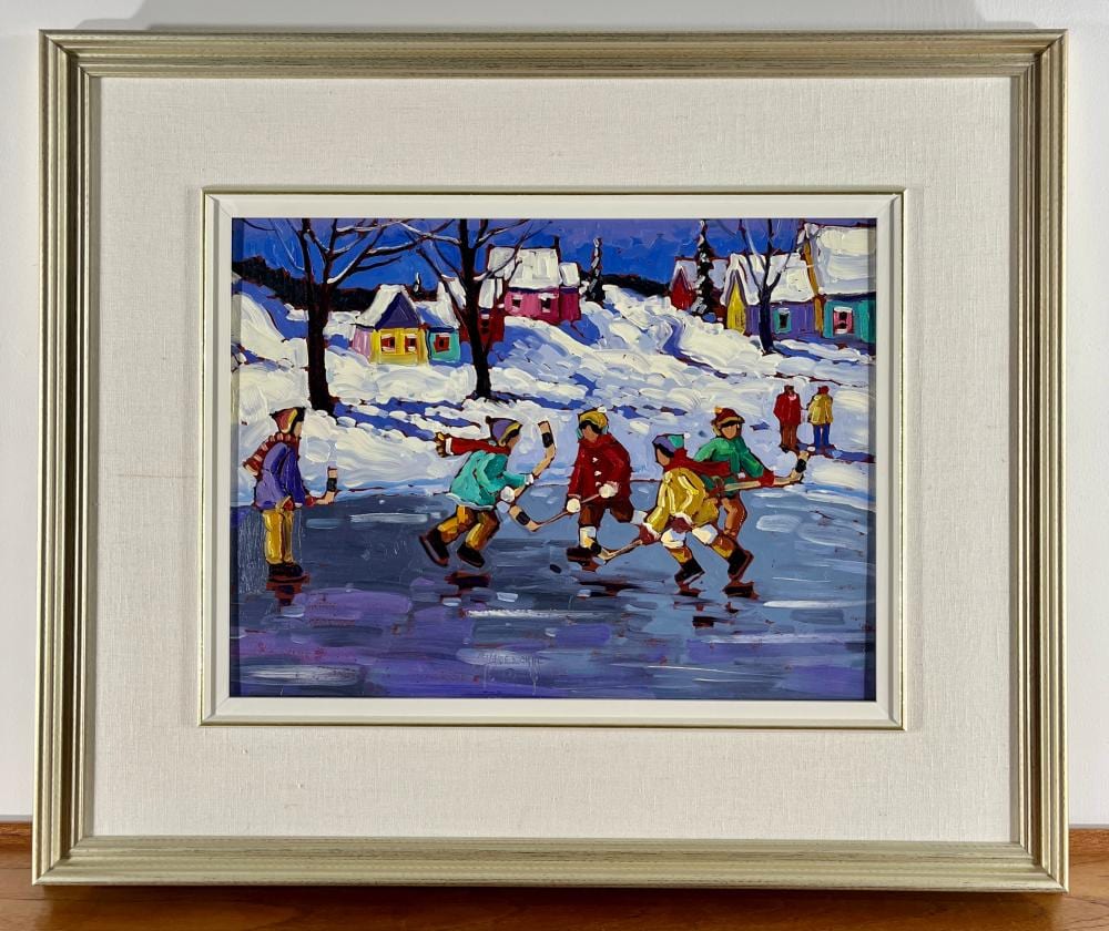 Rod Charlesworth comparable auction result: rod charlesworth stars of the future oil on board