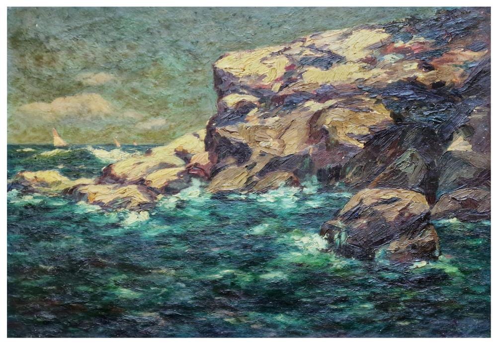 Gustave Lino comparable auction result: gustave lino 1893 1961 bord de mer 1914