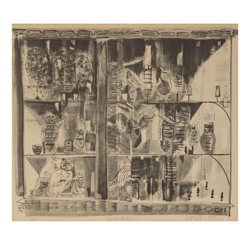 Alberto Gironella comparable auction result: alberto gironella 1929 1999 seccion de aves