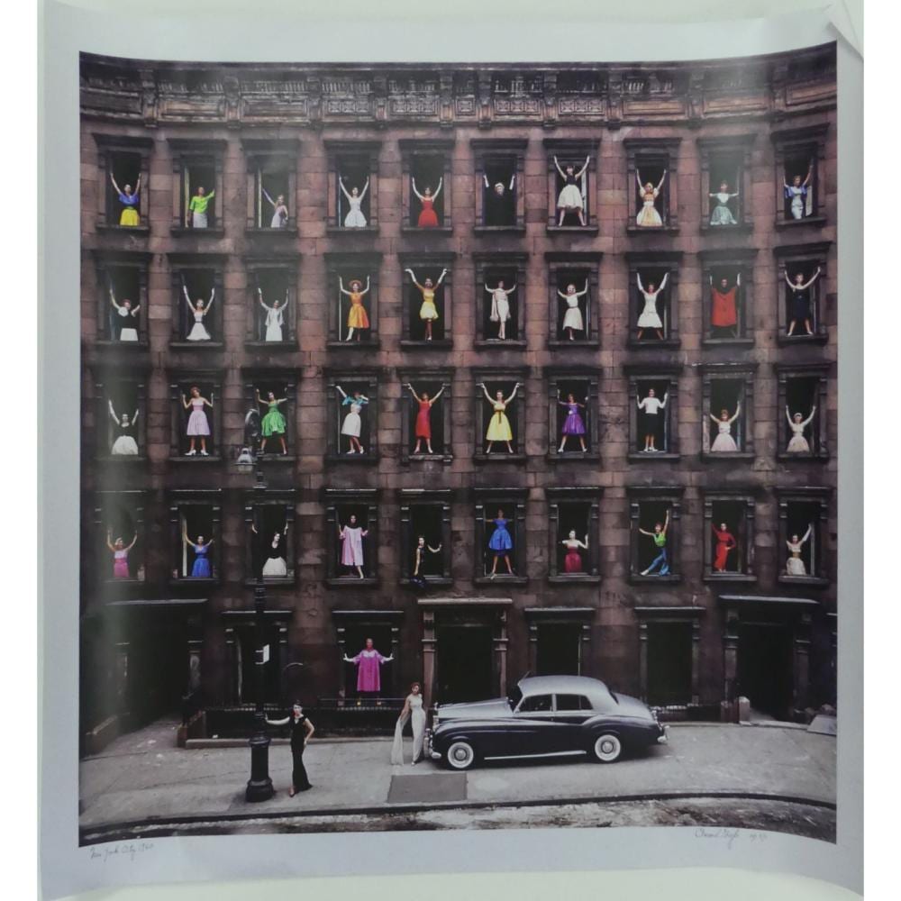 ormond gigli girls in the windows lithograph · Antiques & Modern Auction Gallery · 2024-09-28 Ormond Gigli comparable auction result: ormond gigli girls in the windows lithograph