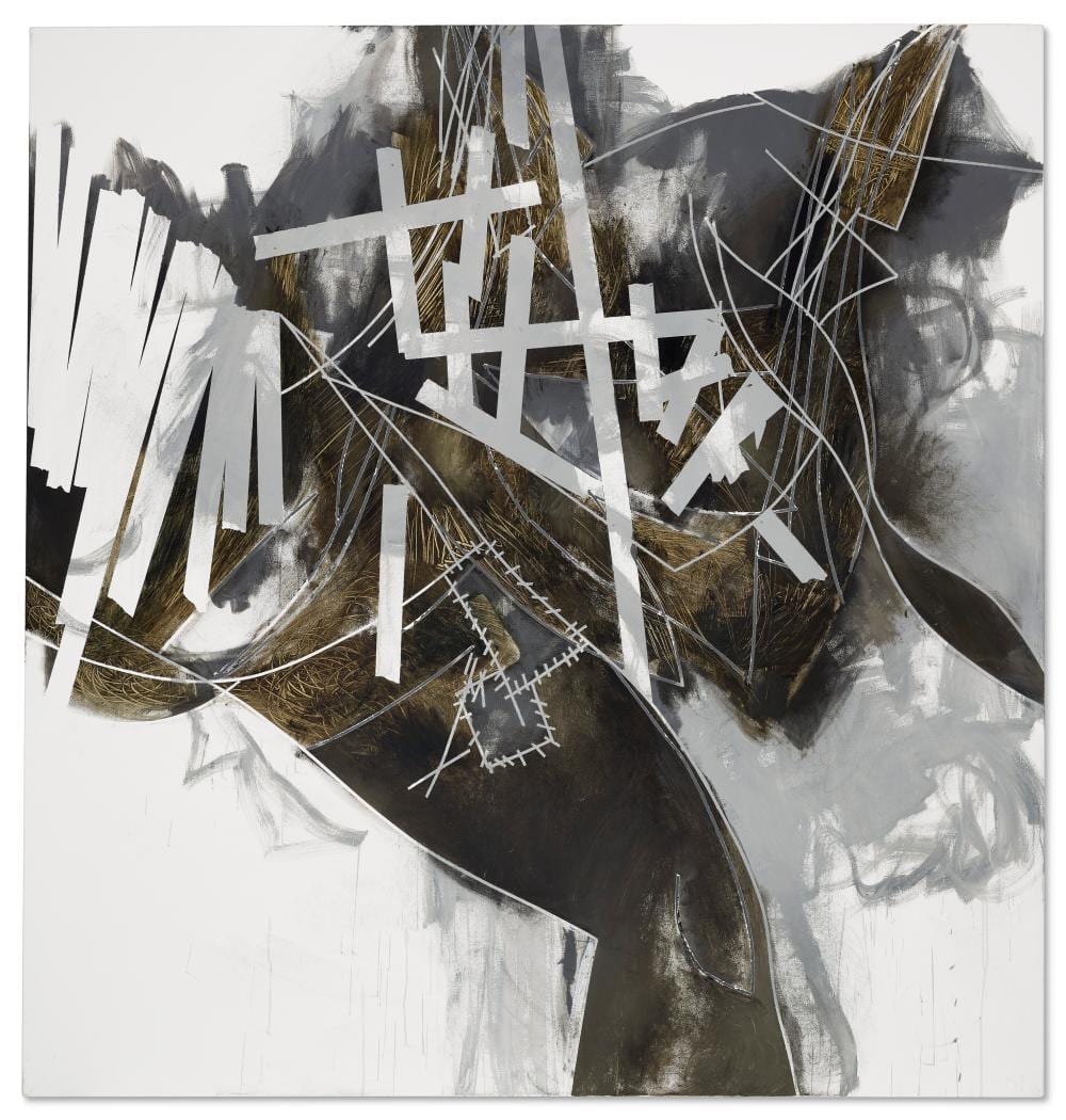 charline von heyl b 1960 woman charcoal acrylic and oil on canvas 82 · Christie's · 2024-10-01 Charline Von Heyl comparable auction result: charline von heyl b 1960 woman charcoal acrylic and oil on canvas 82