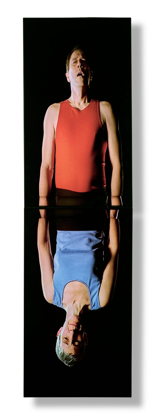 Bill Viola comparable auction result: bill viola 1951 2024 surrender color video diptych on two plasma displa