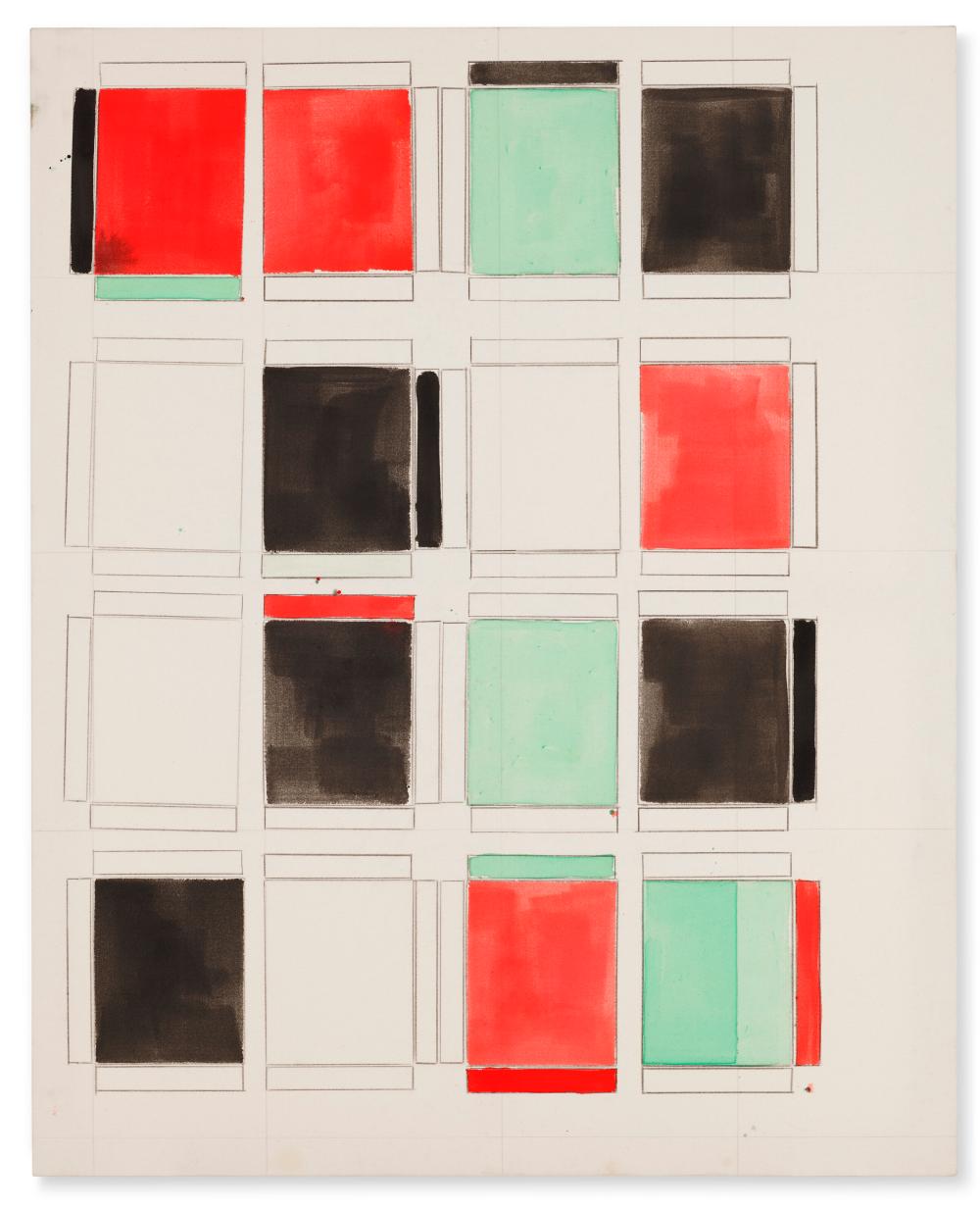 Matt Connors comparable auction result: matt connors b 1973 untitled acrylic on canvas 62 x 50 in 157 5 x 12