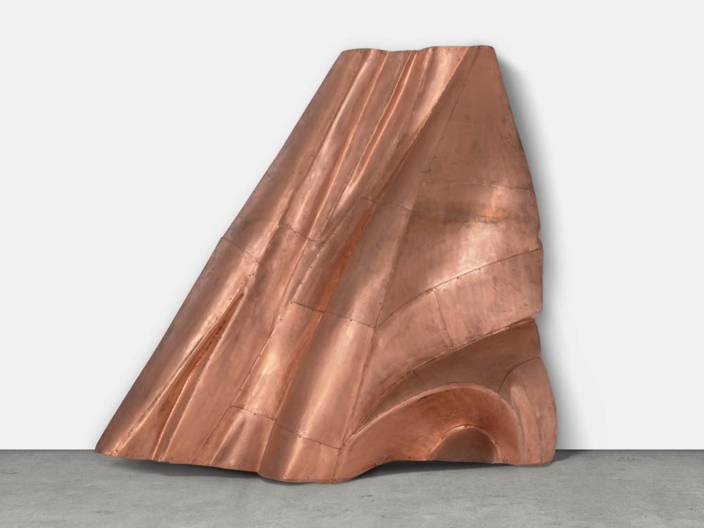 Danh Vo comparable auction result: danh vo b 1975 we the people detail hammered copper steel