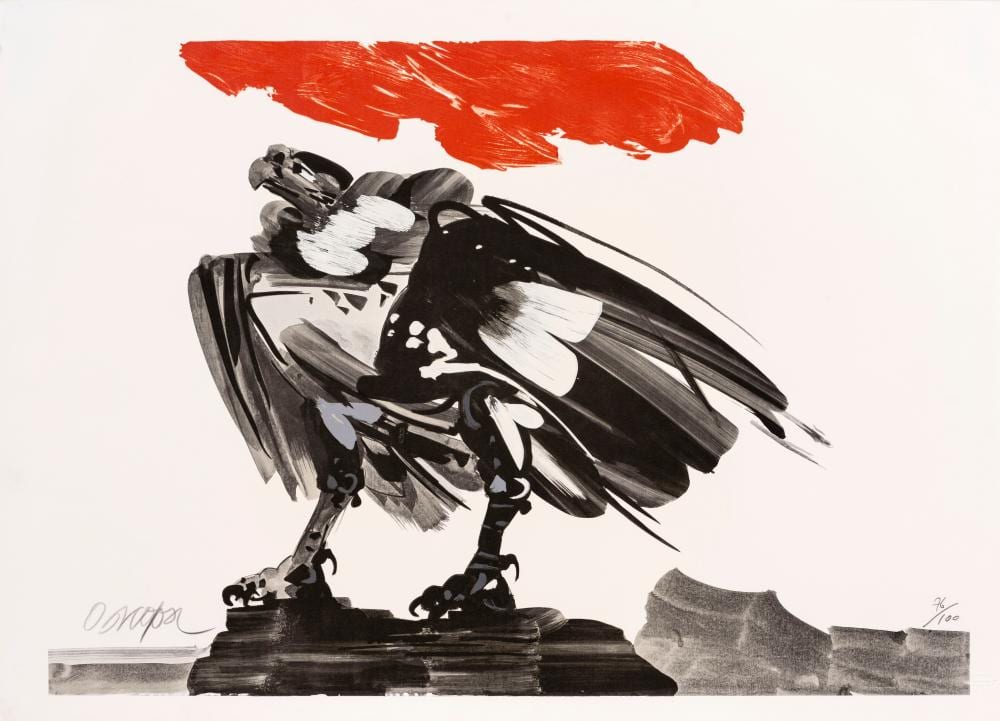 Alejandro Obregón - de la carpeta Cuba Colombia. Raíces comunes, 1978 comparable sale