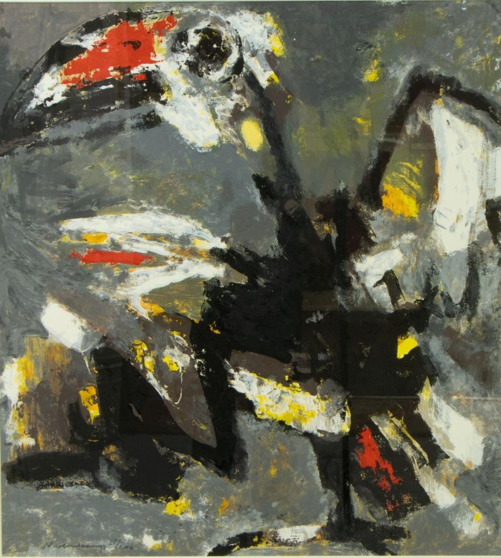 Nicolaas Ferdinand Molenkamp comparable auction result: nico molenkamp 1920 1998 vogel