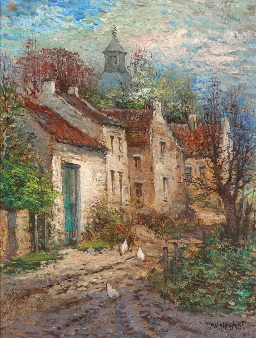 Walthère Joseph Neuhof comparable auction result: walter neuhof 1904 1974