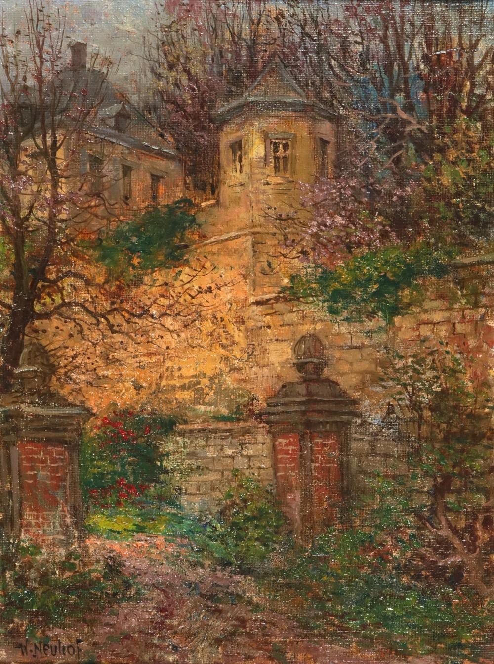 Walthère Joseph Neuhof comparable auction result: walter neuhof 1904 1974