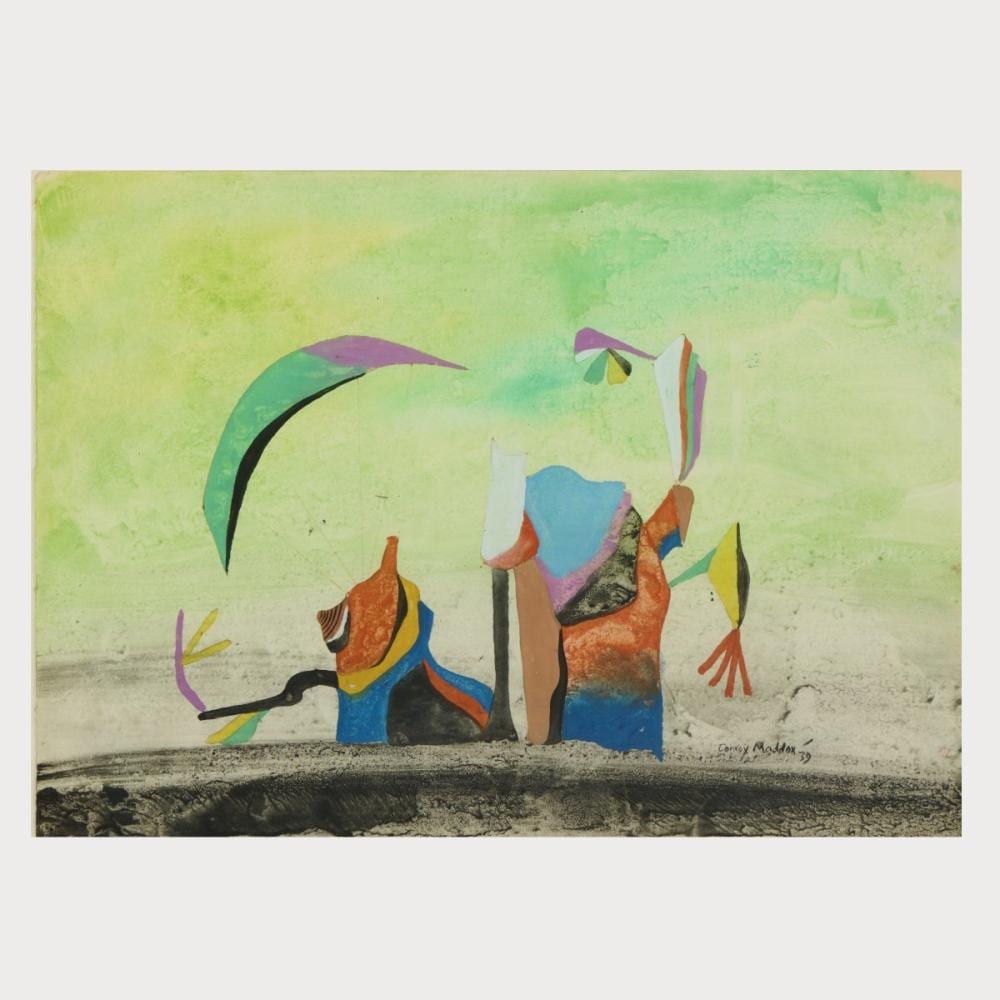 Conroy Maddox comparable auction result: conroy maddox 1912 ledbury 2005 london 2 works untitled 1939 40
