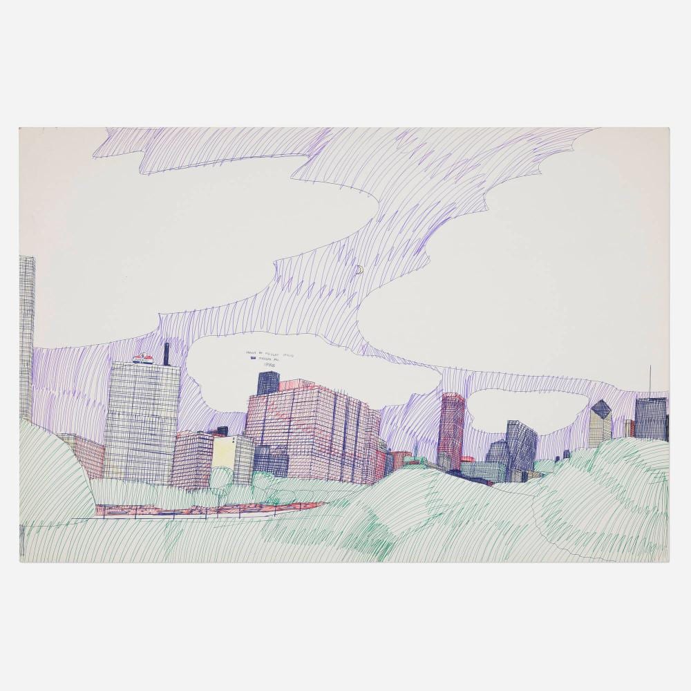 Wesley Willis comparable auction result: wesley willis michigan av