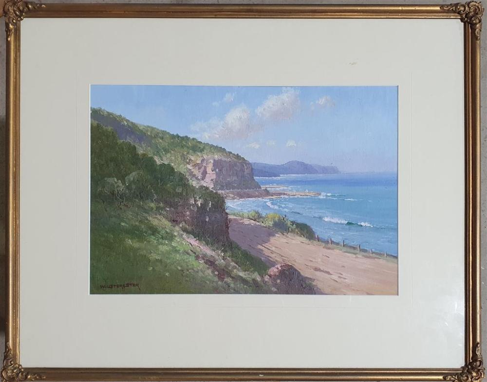 William Lister Lister comparable auction result: william lister lister australian 1859 1943 on the south coast road near clifton oil on canvas signed lower left 32 5 x 45 c