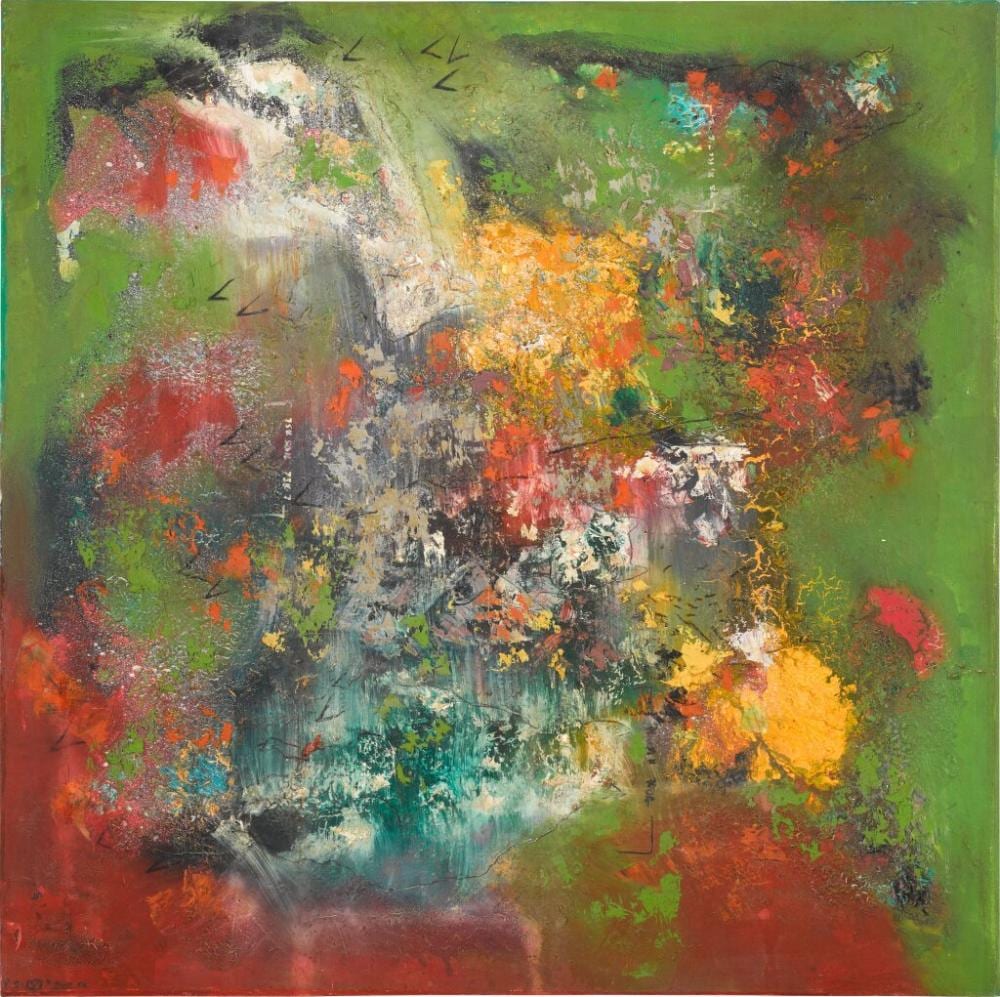 Soly Cisse comparable auction result: homage to monet