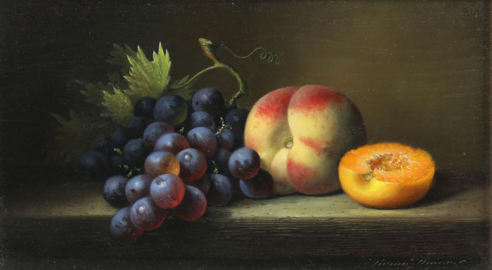 Brian Davies comparable auction result: brian davies 1942 2014 summertime fruits oil o