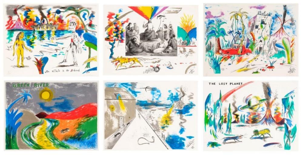 Horace Clifford Westermann comparable auction result: six lithographs