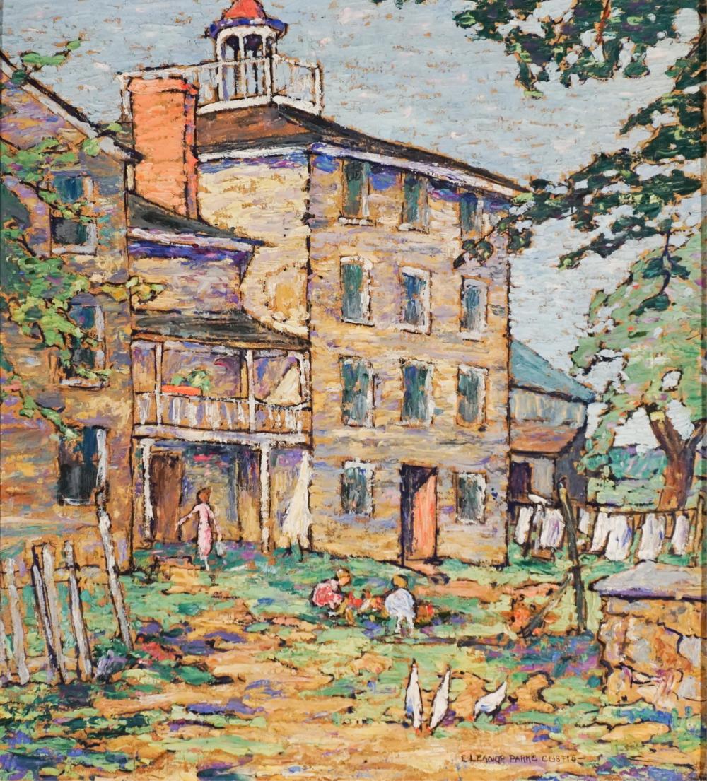 Eleanor Parke Custis comparable auction result: eleanor parke custis american 1897 1983 a relic of the revolution oil on canvas 20 x 18 in 50 8 x 45 7 cm