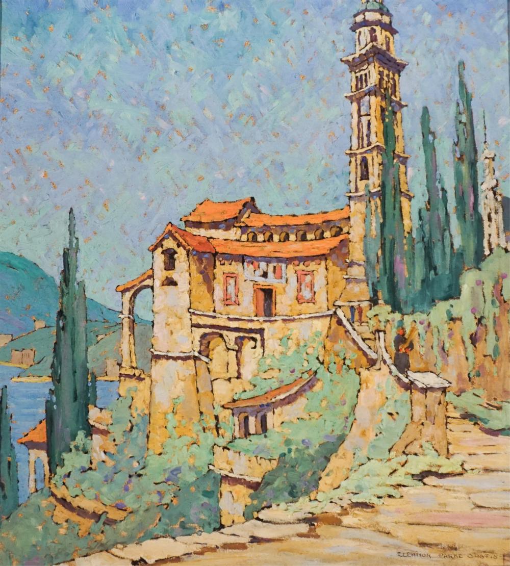 Eleanor Parke Custis comparable auction result: eleanor parke custis american 1897 1983 madonna del sasso oil on canvas 24 x 22 1 2 in 61 x 57 2 cm