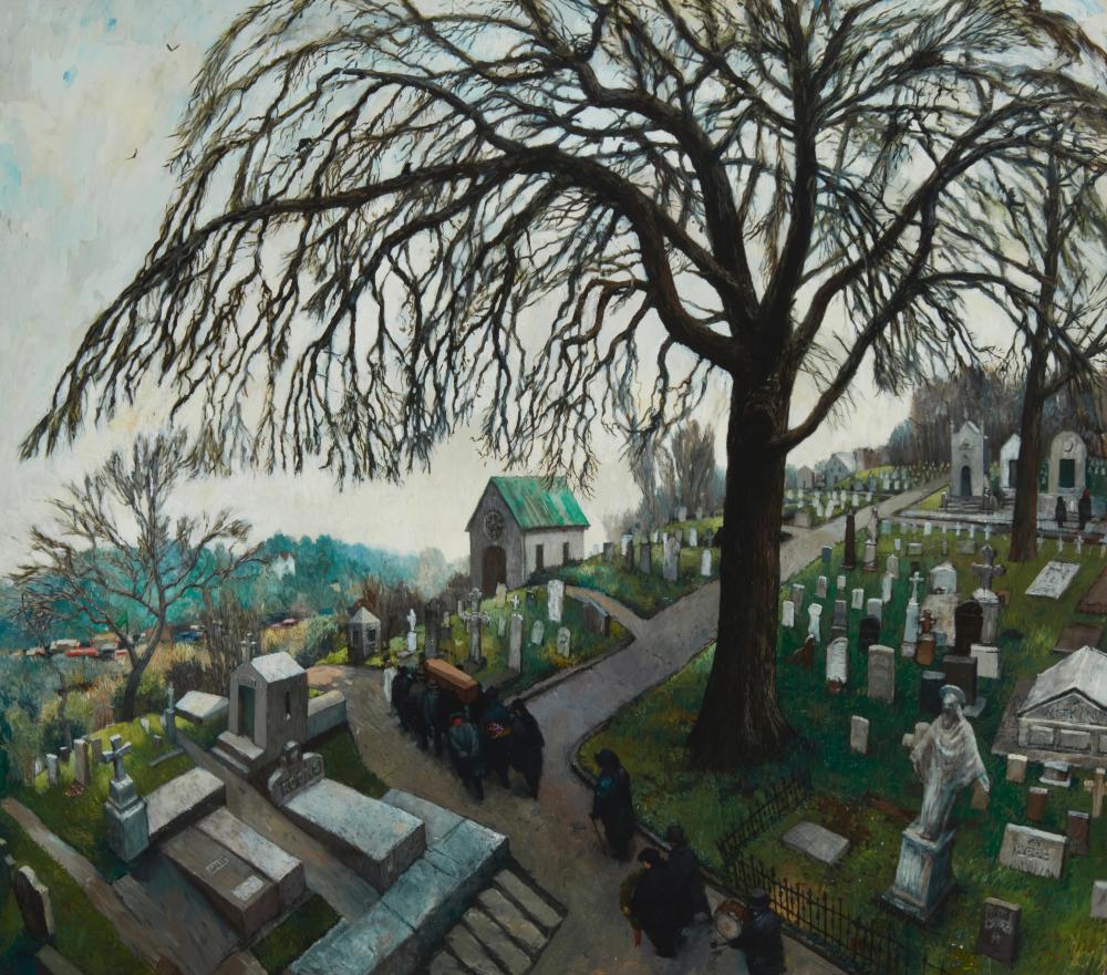 Chester Arnold comparable auction result: chester arnold b 1952 momento mori 1993