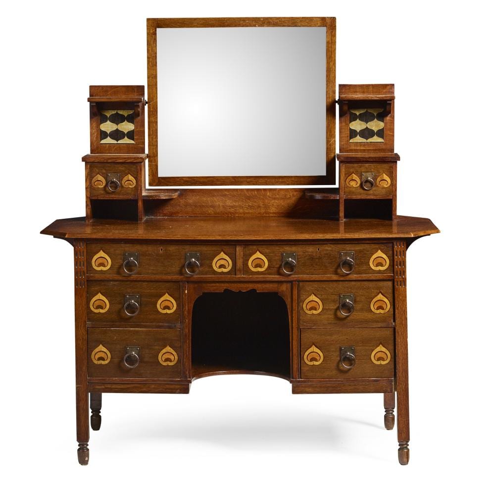Herbert Davis Richter comparable auction result: h davis richter 1874 1955 for bath cabinet makers