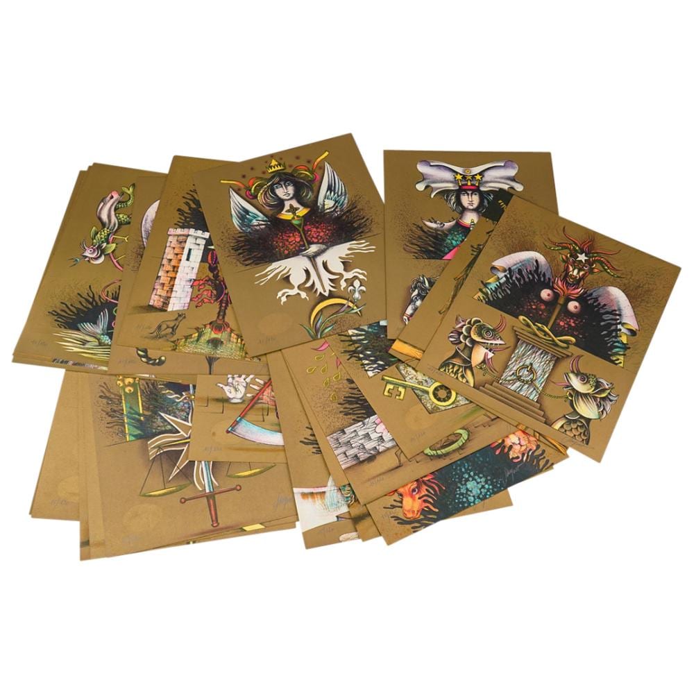 pierre jacquot 1929 2009 france tarot lithographs set · Akiba Galleries · 2024-10-15 Pierre Jacquot comparable auction result: pierre jacquot 1929 2009 france tarot lithographs set