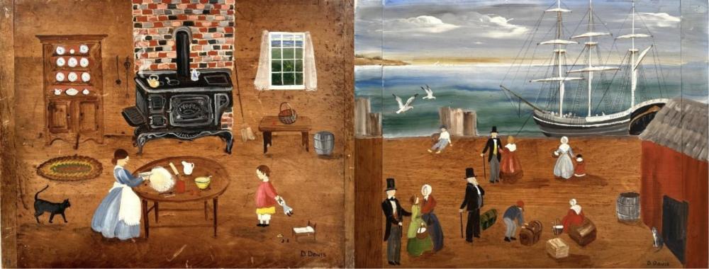 dorothy davis massachusetts 1910 1991 two works oils on board 20 x 26 and 20 x 26 5 · Eldred's · 2024-10-16 Dorothy Davis comparable auction result: dorothy davis massachusetts 1910 1991 two works oils on board 20 x 26 and 20 x 26 5