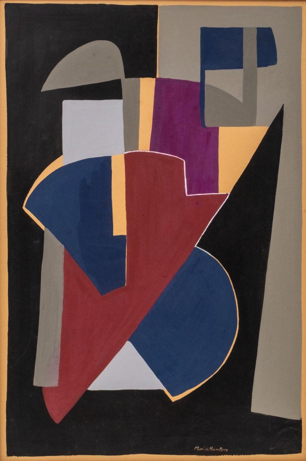 Maria Manton comparable auction result: maria manton 1915 2003