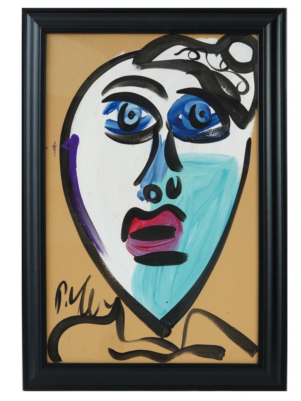 ORIGINAL PETER ROBERT KEIL ACRYLIC PAINTING W COA sold by Antique Arena Inc, lot 78 — auction record photograph