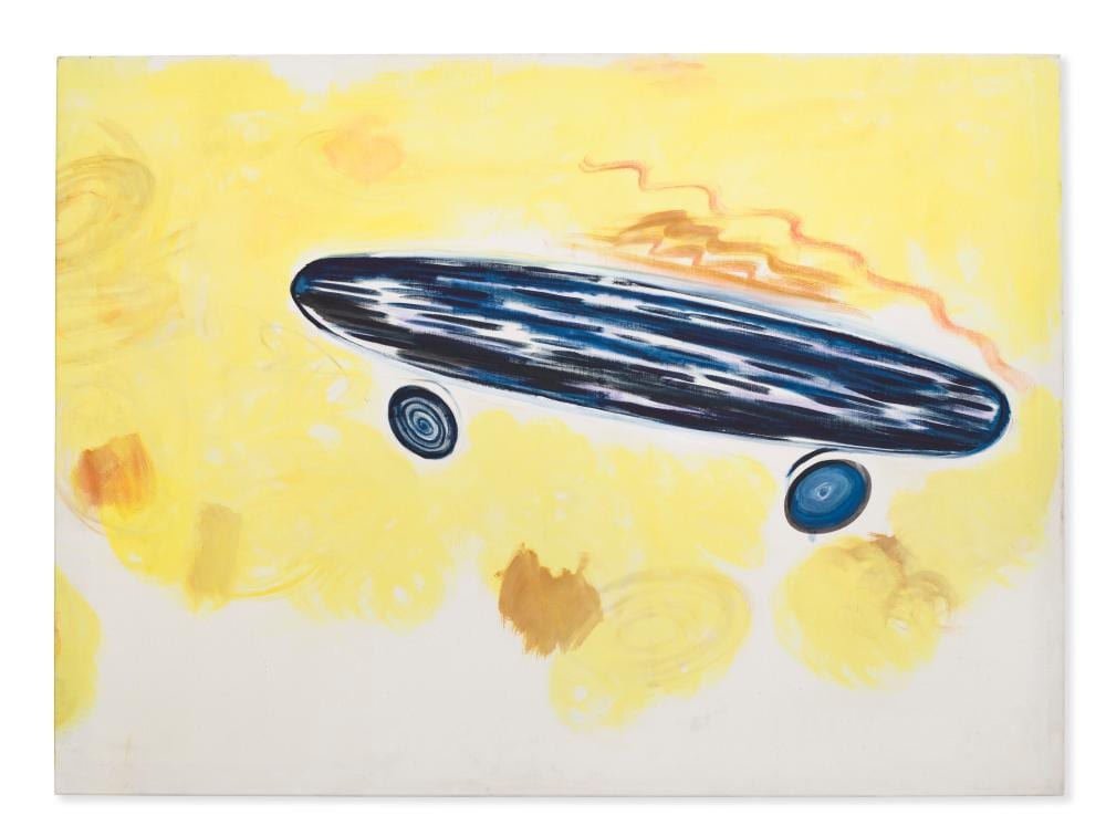 René Daniëls comparable auction result: ren dani ls b 1950 verwondering amazement oil on canvas 55 x 74