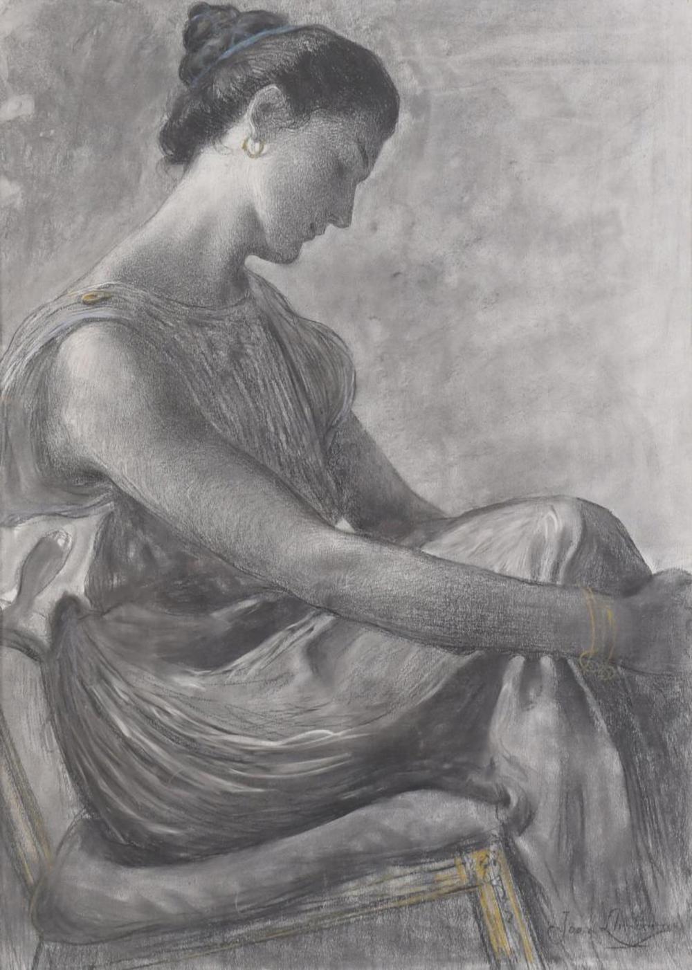 joan llimona 1860 1926 lady · Subarna Subastas · 2024-10-10 Joan Llimona comparable auction result: joan llimona 1860 1926 lady
