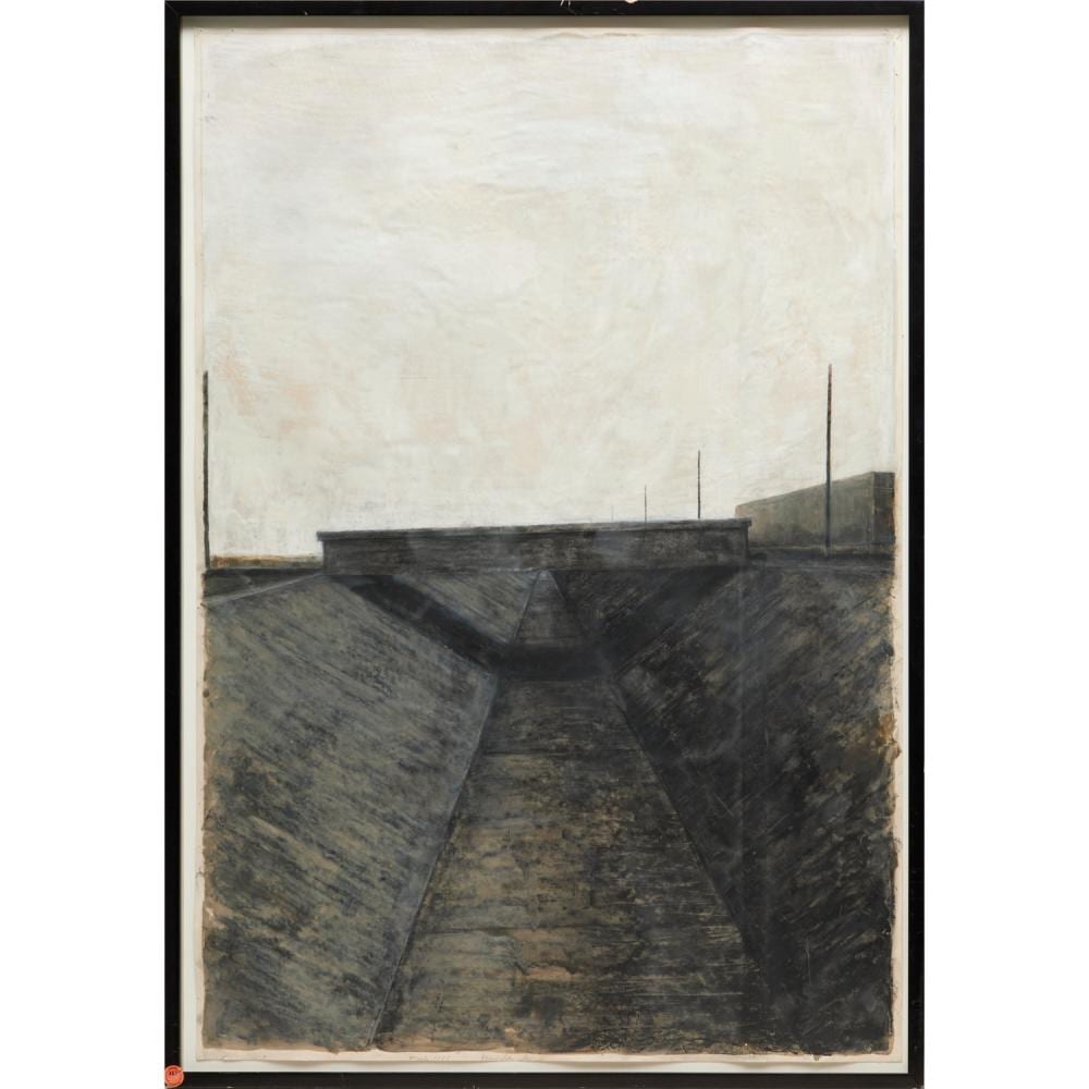 joan nelson mixed media on paper 1985 · Millea Bros Ltd · 2024-10-16 Joan Nelson comparable auction result: joan nelson mixed media on paper 1985